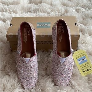 Toms classic candy cane glitter party